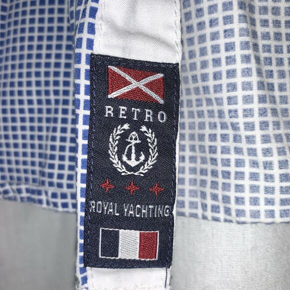 RETRO ROYAL YACHTING Men's Bright Limited Edition 1991 Retro Marine Shirt Sz S - Picture 3 of 10